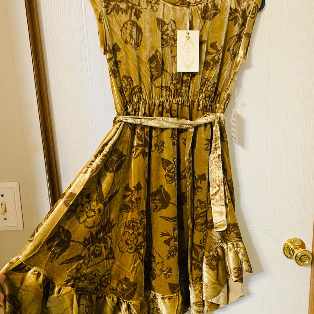 Joyfolie Velvet Girl dress